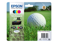 Epson Golf ball Multipack 4-colours 34XL DURABrite Ultra Ink