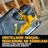DeWalt DCS334NT-XJ Akku-Pendelhub-Stichsäge