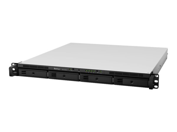 Synology RackStation RS1619XS+ NAS & Speicherserver Rack (1U) Intel® Xeon® D D-1527 8 GB DDR4 0 TB DiskStation Manager Schwarz