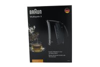 Braun WK300 AquaExpress Wasserkocher Schwarz