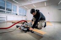 metabo Kappsäge KGS 216 M - 1200 W - Mit Zugfunktion, Präzisionsschnitt, LED-Schattenlinie, robustes Aluminiumdesign - Ideal für Holz- und Metallarbeiten - Inkl. Maschinenständer KSU 251 und Zubehör