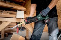 metabo Akku Säbelsäge SSEP 18 LT - 18 V, 0–3000/min Hubzahl, 32 mm Hub - Pendelhub