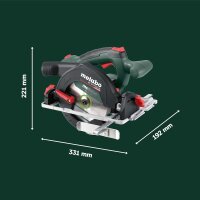 Metabo KS 18 LTX 57 BL Akku-Handkreissäge