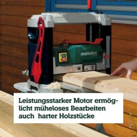 metabo Dickenhobel DH 330, Mobile Hobelmaschine mit 1800...