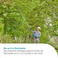 Gardena Akku-Teleskop-Baumschere HighCut 360 P4A 2Ah/18V