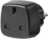 Brennenstuhl Travel Adapter GB/earthed Netzteil & Spannungsumwandler Schwarz