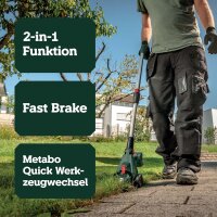 Metabo PowerMaxx SGS 12 Q Akku-Strauch- und Grassschere
