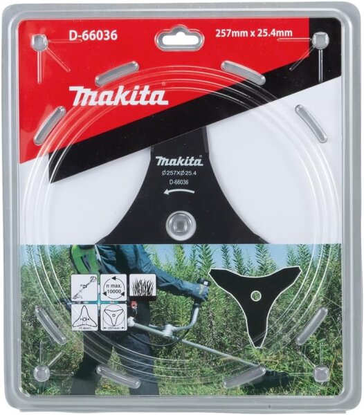 Makita D-66036 Dickichtmesser 257x25,4mm