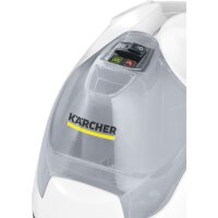 Kärcher Dampfreiniger SC 4 EasyFix, Dampfdruck: 3,5 bar, Aufheizzeit: 4 min., Leistung: 2.000 W, Flächenleistung: 100 m², 2-Tank-System: 0,5 l + 0,8 l, mit Bodenreinigungsset EasyFix, Düsen und Bezüge