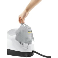 Kärcher Dampfreiniger SC 4 EasyFix, Dampfdruck: 3,5 bar, Aufheizzeit: 4 min., Leistung: 2.000 W, Flächenleistung: 100 m², 2-Tank-System: 0,5 l + 0,8 l, mit Bodenreinigungsset EasyFix, Düsen und Bezüge