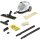 Kärcher Dampfreiniger SC 4 EasyFix, Dampfdruck: 3,5 bar, Aufheizzeit: 4 min., Leistung: 2.000 W, Flächenleistung: 100 m², 2-Tank-System: 0,5 l + 0,8 l, mit Bodenreinigungsset EasyFix, Düsen und Bezüge