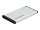 Transcend StoreJet 25S3 HDD / SSD-Gehäuse Silber 2.5" USB
