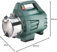 Metabo P 4500 INOX Gartenpumpe