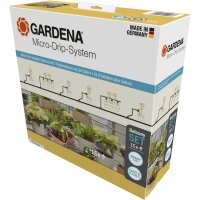 Gardena MDS Tropfbewässerung Set Balkon (15 Pflanzen)