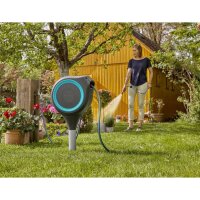 Gardena Garten-Schlauchbox RollUp S (türkis) 15 m