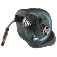 Gardena Wand-Schlauchbox RollUp M (türkis) 20 m