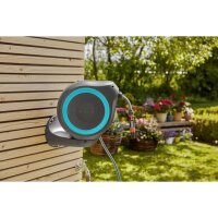 Gardena Wand-Schlauchbox RollUp M (türkis) 20 m