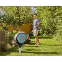 Gardena Garten-Schlauchbox RollUp M (türkis) 20 m