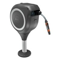 Gardena Terrassen-Schlauchbox RollUp M (weiß) 20 m