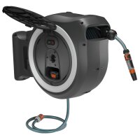 Gardena Akku-Wand-Schlauchbox PowerRoll XL 18V Set...