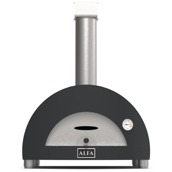 Alfa Forni Moderno 1 Pizza Holz Schiefer Grau