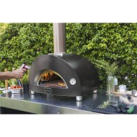 Alfa Forni Moderno 1 Pizza Holz Schiefer Grau