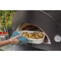 Alfa Forni Moderno 1 Pizza Holz Schiefer Grau