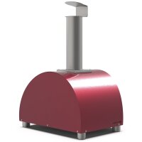 Alfa Forni Moderno 1 Pizza Holz Antik Rot