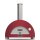 Alfa Forni Moderno 1 Pizza Holz Antik Rot