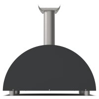 Alfa Forni Moderno 2 Pizze Holz Schiefer Grau