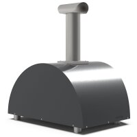 Alfa Forni Moderno 2 Pizze Holz Schiefer Grau