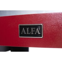 Alfa Forni Moderno 2 Pizze Holz Antik Rot