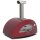 Alfa Forni Moderno 2 Pizze Holz Antik Rot