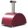 Alfa Forni Moderno 2 Pizze Holz Antik Rot