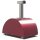 Alfa Forni Moderno 2 Pizze Holz Antik Rot