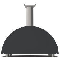 Alfa Forni Moderno 3 Pizze Holz Schiefer Grau
