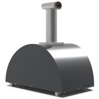Alfa Forni Moderno 3 Pizze Holz Schiefer Grau