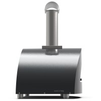 Alfa Forni Moderno 3 Pizze Holz Schiefer Grau