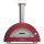 Alfa Forni Moderno 5 Pizze Holz Antik Rot