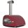 Alfa Forni Moderno 5 Pizze Holz Antik Rot