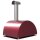 Alfa Forni Moderno 5 Pizze Holz Antik Rot