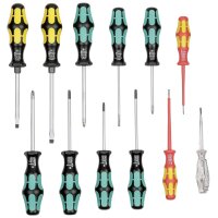 Wera Kraftform Schraubendreher Allround Set XXL 2, 12-tlg