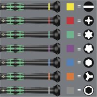 Wera Elektronik-Schraubendrehersatz + Rack 6tlg. 2050/6