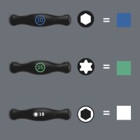 Wera 467/7 TORX HF Set 2 Schraubendrehersatz