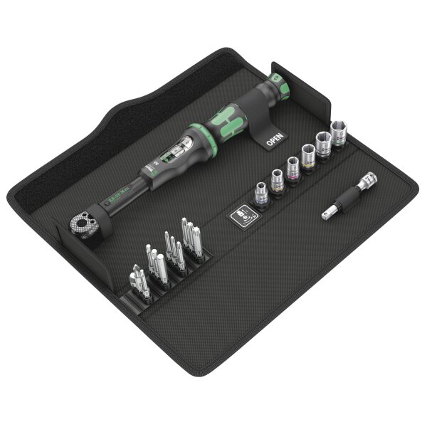Wera Click-Torque A 6 Set 1,Drehmomentschlüs. 2,5-25Nm 20tlg