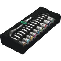 Wera 8100 SA 11 Zyklop Knarren- Satz, Umschalth., 1/4...