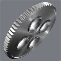 Wera 8100 SA 11 Zyklop Knarren- Satz, Umschalth., 1/4 ,zöllig