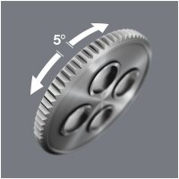 Wera 8100 SA 4 Zyklop Speed- Knarrensatz, 1/4 , zöllig