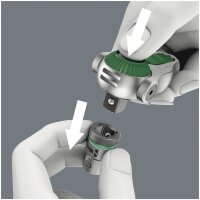 Wera 8100 SB 2 Zyklop Speed- Knarrensatz, 3/8 Antrieb, metr