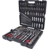 KS Tools 1/4 +3/8 +1/2   216 CHROMEplus Steckschl.-Satz